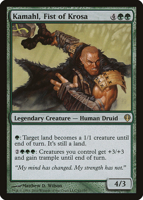 Kamahl, Fist of Krosa [Archenemy] - Evolution TCG