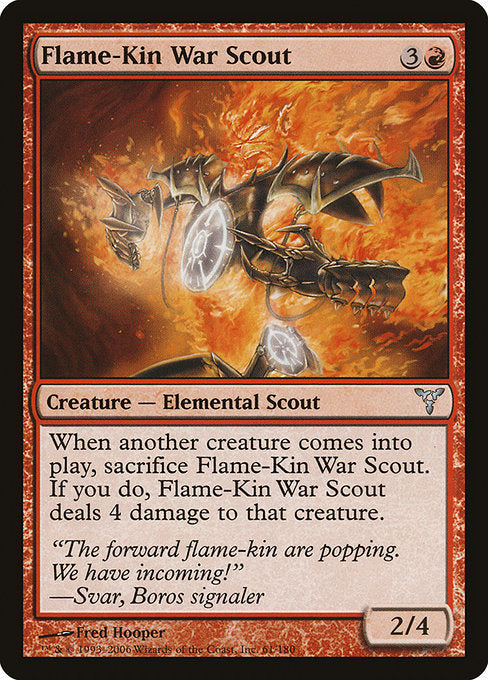 Flame-Kin War Scout [Dissension] - Evolution TCG