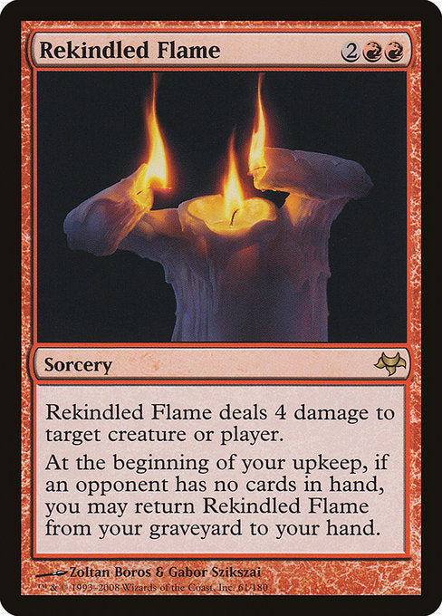 Rekindled Flame [Eventide] - Evolution TCG
