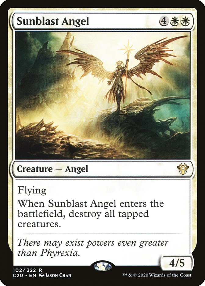 Sunblast Angel [Commander 2020] - Evolution TCG