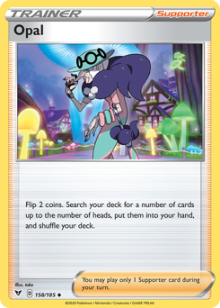 Opal (158/185) [Sword & Shield: Vivid Voltage] - Evolution TCG