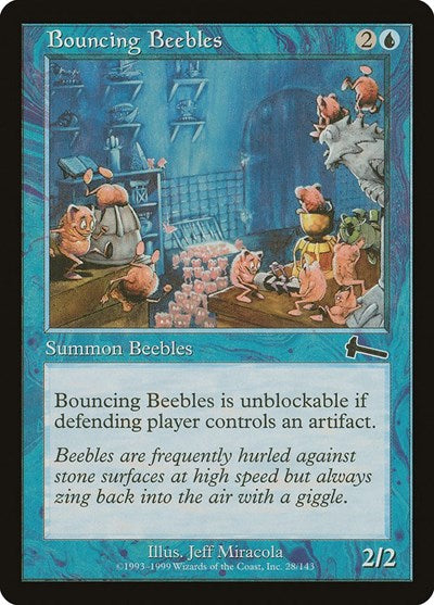 Bouncing Beebles [Urza's Legacy] - Evolution TCG