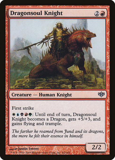 Dragonsoul Knight [Conflux] - Evolution TCG