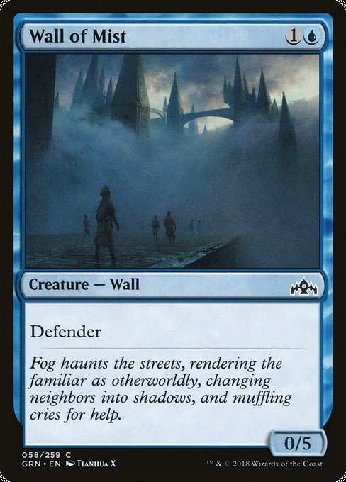 Wall of Mist [Guilds of Ravnica] - Evolution TCG