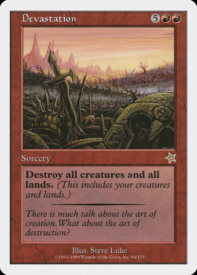 Devastation [Starter 1999] - Evolution TCG