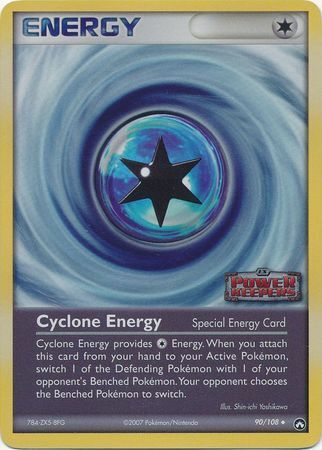 Cyclone Energy (90/108) (Stamped) [EX: Power Keepers] - Evolution TCG