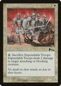 Expendable Troops [Urza's Legacy] - Evolution TCG