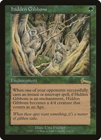 Hidden Gibbons [Urza's Legacy] - Evolution TCG