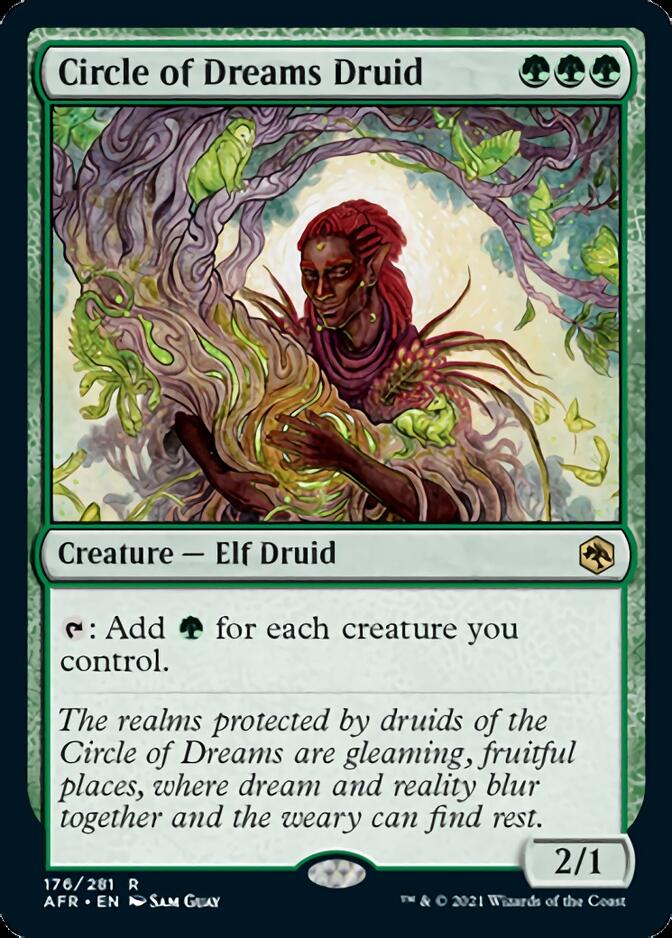 Circle of Dreams Druid [Dungeons & Dragons: Adventures in the Forgotten Realms] - Evolution TCG