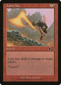 Lava Axe [Urza's Legacy] - Evolution TCG