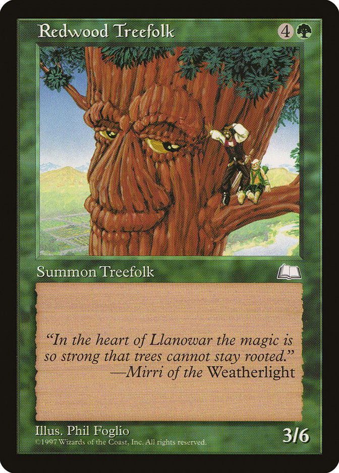 Redwood Treefolk [Weatherlight] - Evolution TCG
