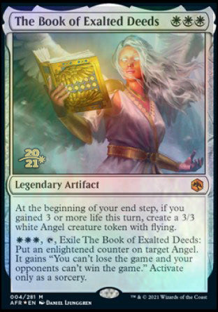 The Book of Exalted Deeds [Dungeons & Dragons: Adventures in the Forgotten Realms Prerelease Promos] - Evolution TCG