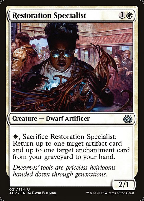 Restoration Specialist [Aether Revolt] - Evolution TCG