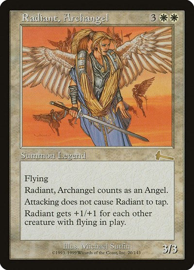 Radiant, Archangel [Urza's Legacy] - Evolution TCG