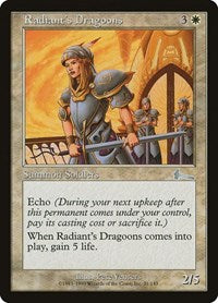 Radiant's Dragoons [Urza's Legacy] - Evolution TCG