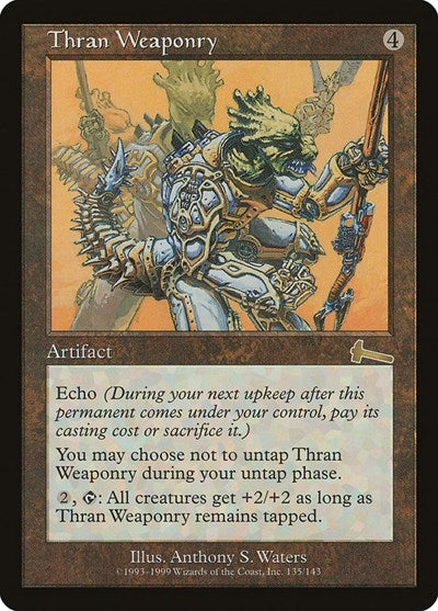 Thran Weaponry [Urza's Legacy] - Evolution TCG