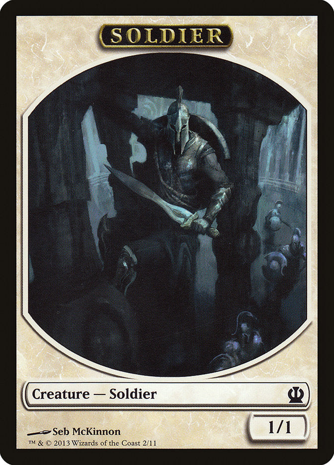 Soldier (2/11) [Theros Tokens] - Evolution TCG