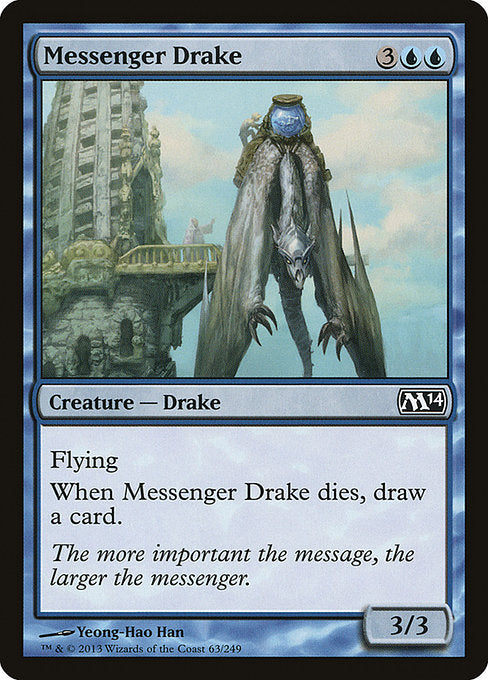 Messenger Drake [Magic 2014] - Evolution TCG