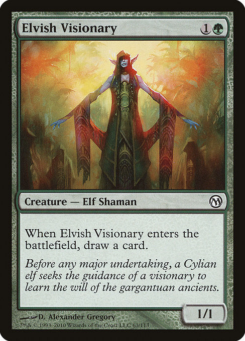 Elvish Visionary [Duels of the Planeswalkers] - Evolution TCG