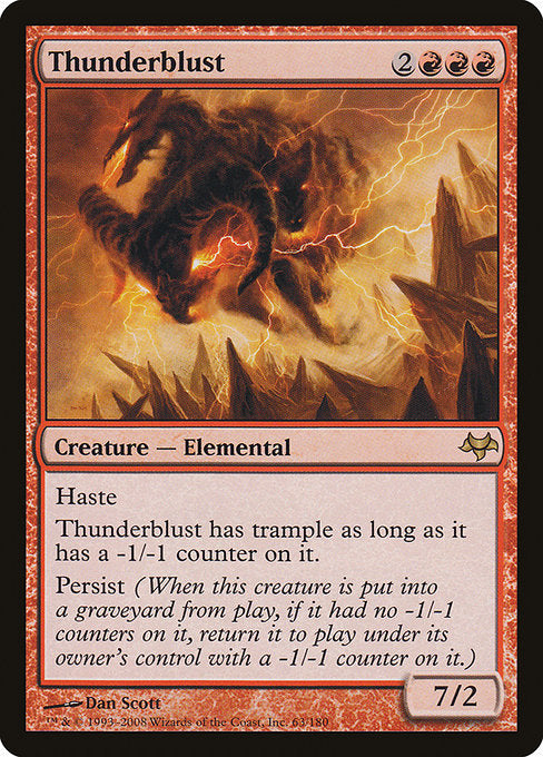 Thunderblust [Eventide] - Evolution TCG
