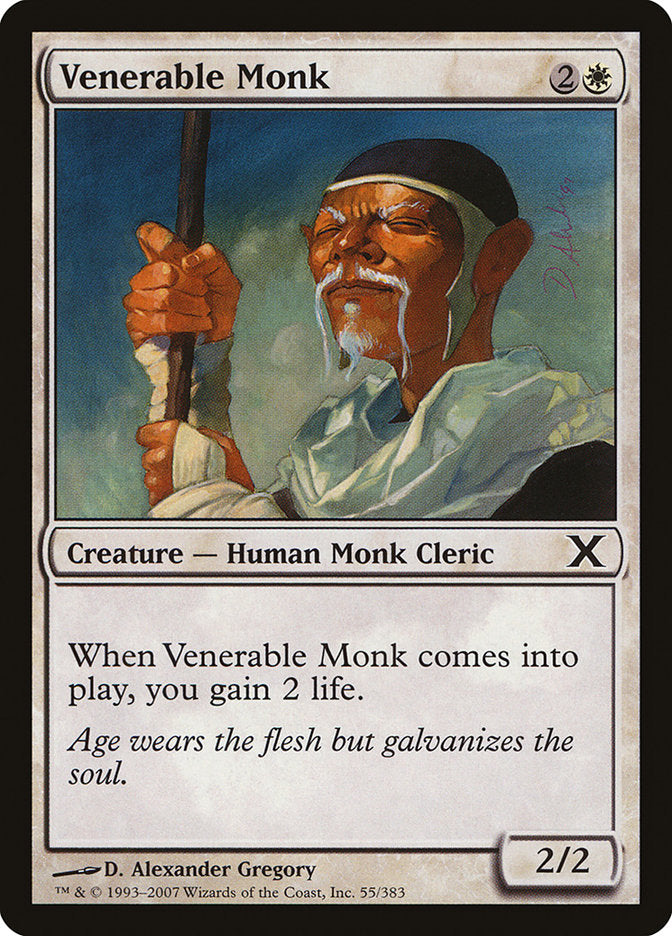 Venerable Monk [Tenth Edition] - Evolution TCG