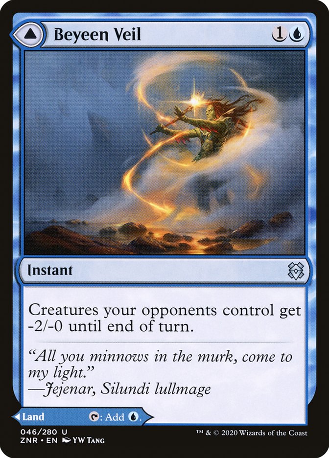 Beyeen Veil // Beyeen Coast [Zendikar Rising] - Evolution TCG