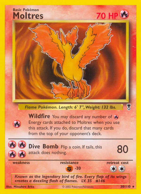 Moltres (30/110) [Legendary Collection] - Evolution TCG