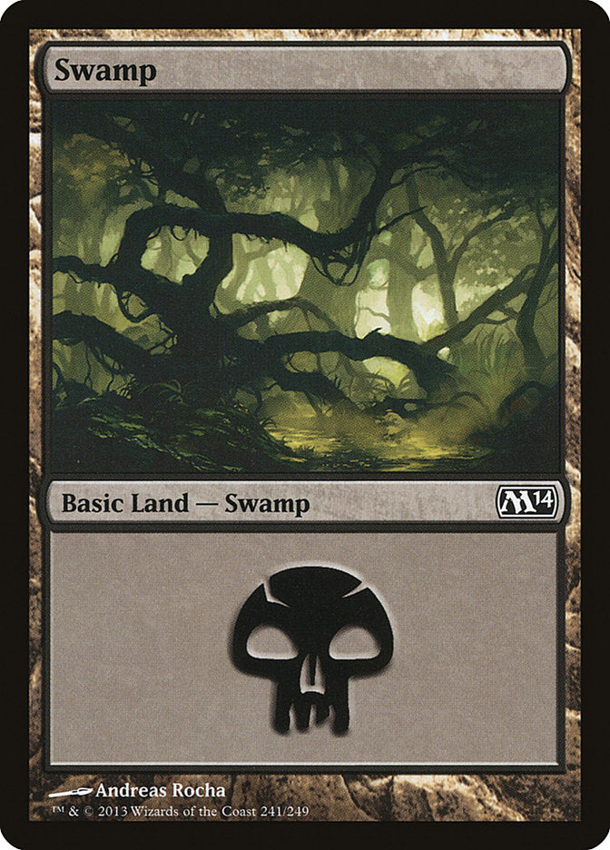 Swamp (241) [Magic 2014] - Evolution TCG