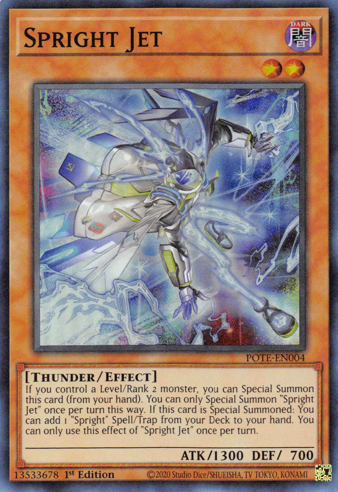 Spright Jet [POTE-EN004] Super Rare - Evolution TCG