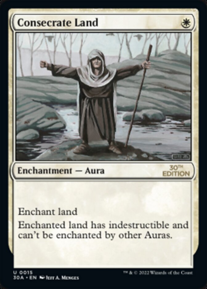 Consecrate Land [30th Anniversary Edition] - Evolution TCG