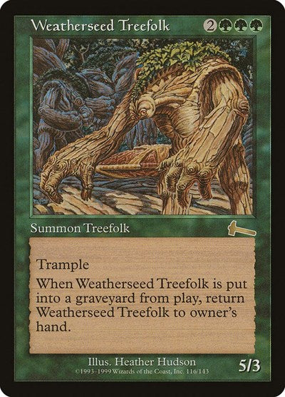 Weatherseed Treefolk [Urza's Legacy] - Evolution TCG