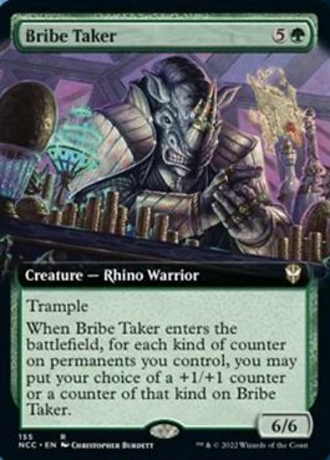 Bribe Taker (Extended Art) [Streets of New Capenna Commander] - Evolution TCG