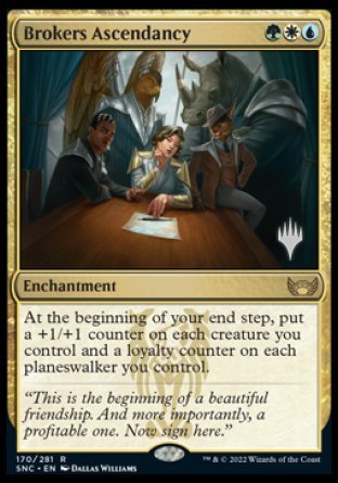 Brokers Ascendancy (Promo Pack) [Streets of New Capenna Promos] - Evolution TCG