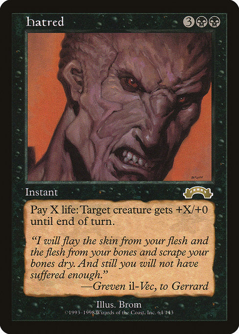Hatred [Exodus] - Evolution TCG | Evolution TCG
