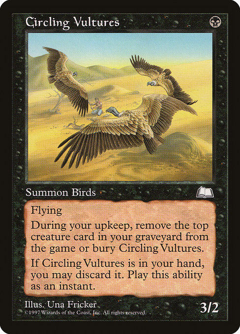 Circling Vultures [Weatherlight] - Evolution TCG