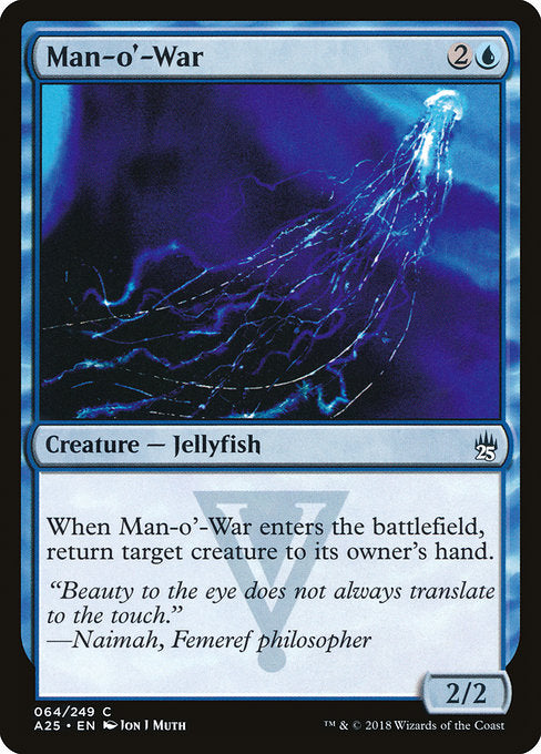 Man-o'-War [Masters 25] - Evolution TCG