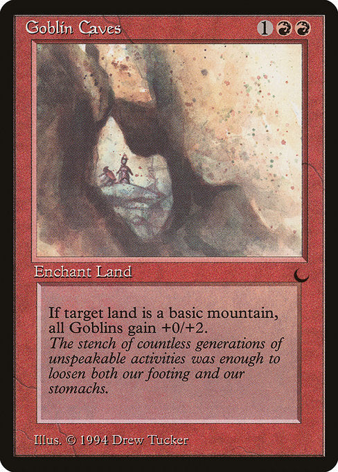 Goblin Caves [The Dark] - Evolution TCG
