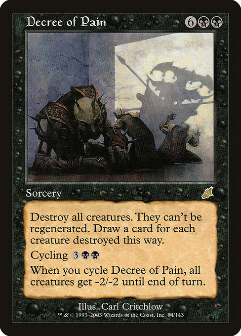 Decree of Pain [Scourge] - Evolution TCG