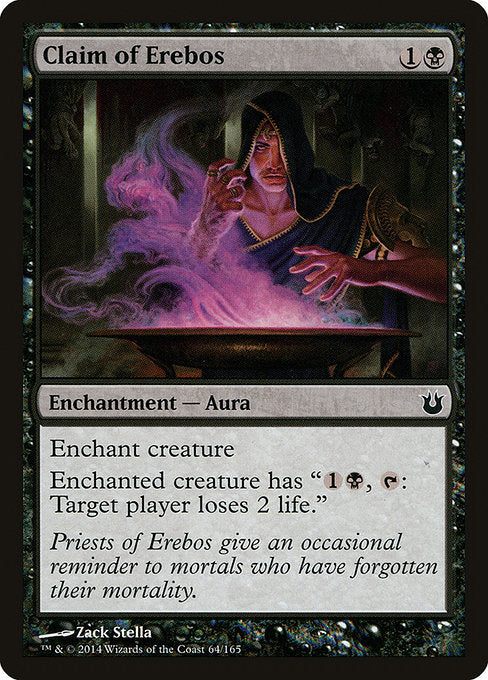 Claim of Erebos [Born of the Gods] - Evolution TCG