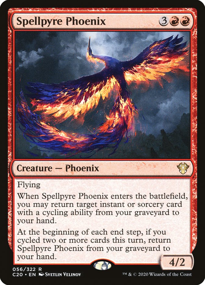 Spellpyre Phoenix [Commander 2020] - Evolution TCG