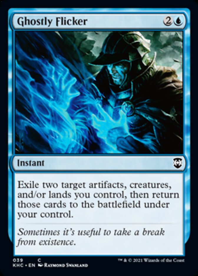 Ghostly Flicker [Kaldheim Commander] - Evolution TCG