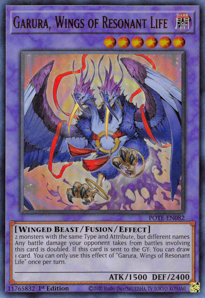 Garura, Wings of Resonant Life [POTE-EN082] Ultra Rare - Evolution TCG