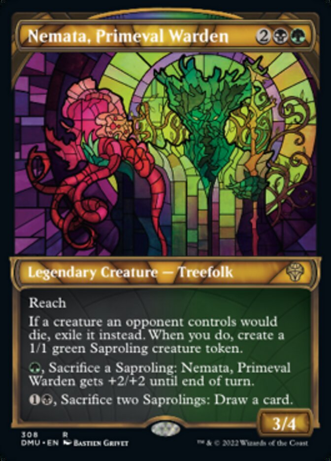 Nemata, Primeval Warden (Showcase) [Dominaria United] - Evolution TCG