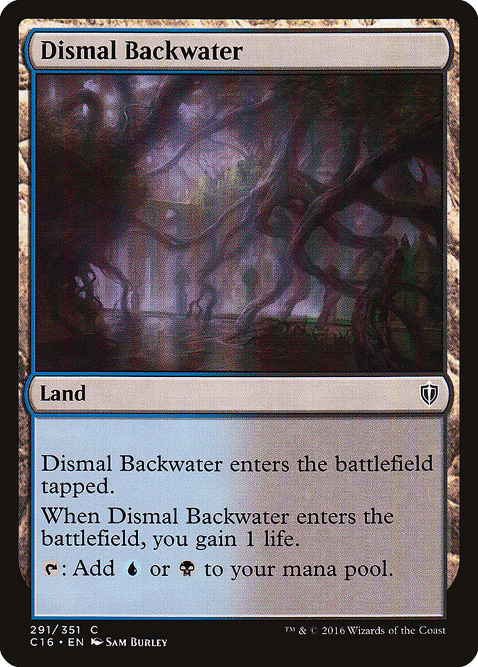 Dismal Backwater [Commander 2016] - Evolution TCG