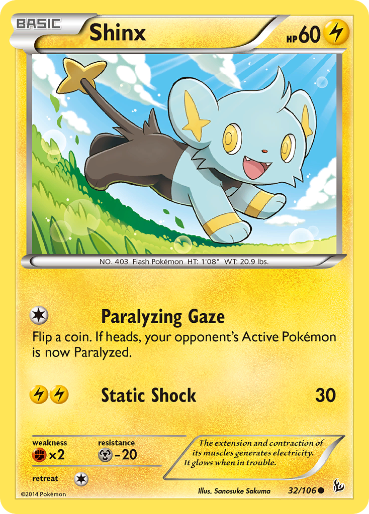 Shinx (32/106) [XY: Flashfire] - Evolution TCG