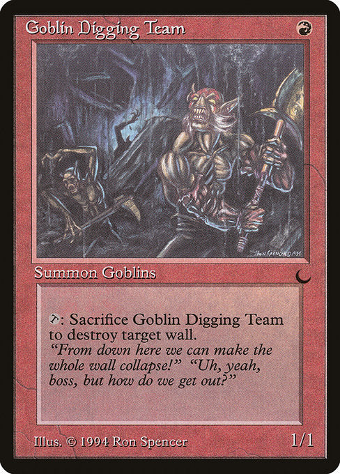 Goblin Digging Team [The Dark] - Evolution TCG