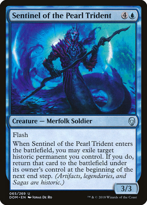 Sentinel of the Pearl Trident [Dominaria] - Evolution TCG