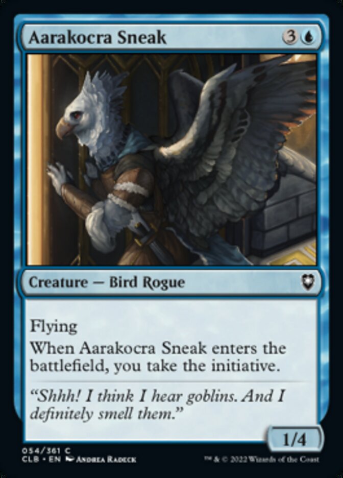 Aarakocra Sneak [Commander Legends: Battle for Baldur's Gate] - Evolution TCG