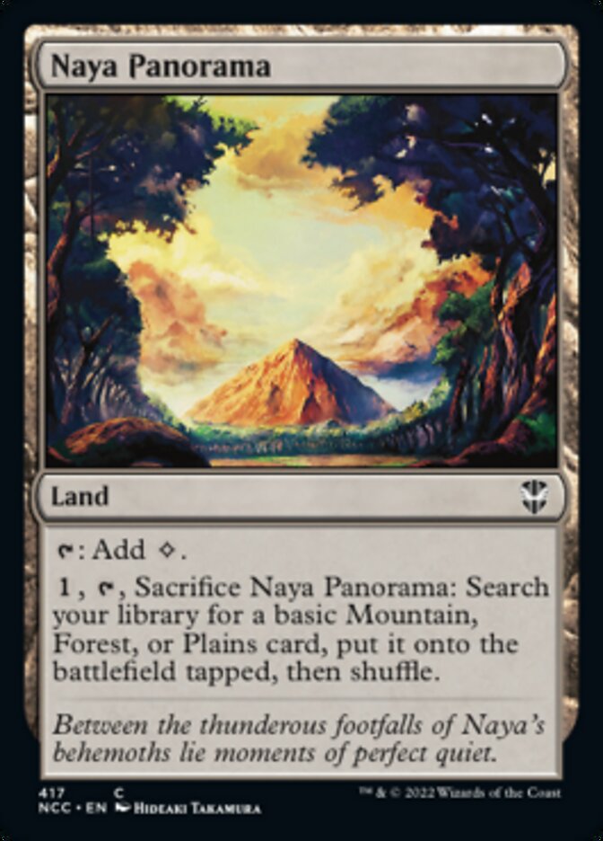 Naya Panorama [Streets of New Capenna Commander] - Evolution TCG