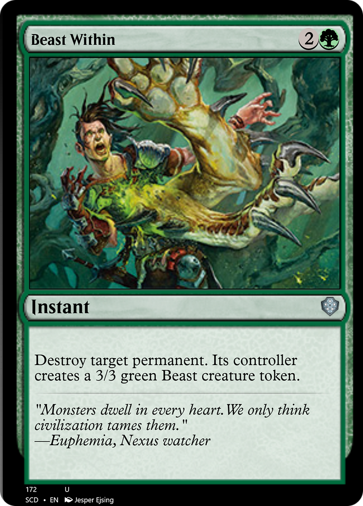 Beast Within [Starter Commander Decks] - Evolution TCG